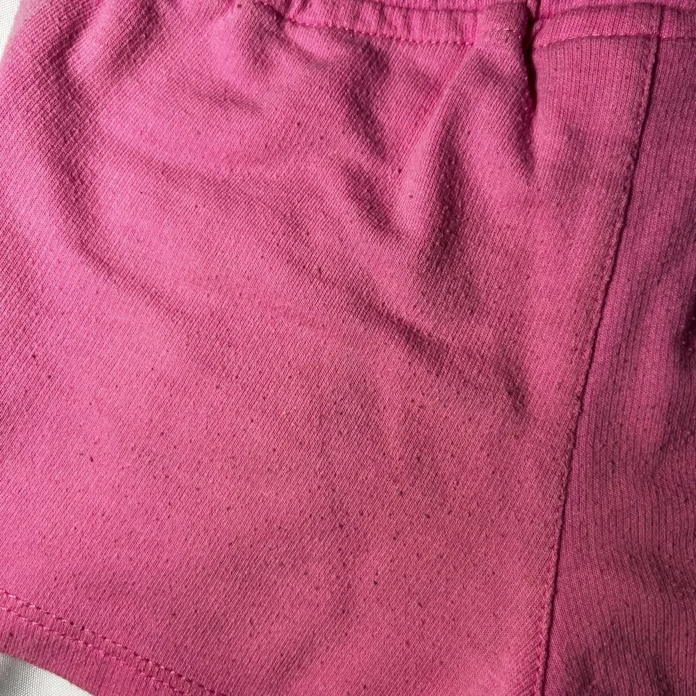 My Little Pony Girls Pink Shorts XS 4/5 Rainbow‎ Dash MLP 2014 Drawstring